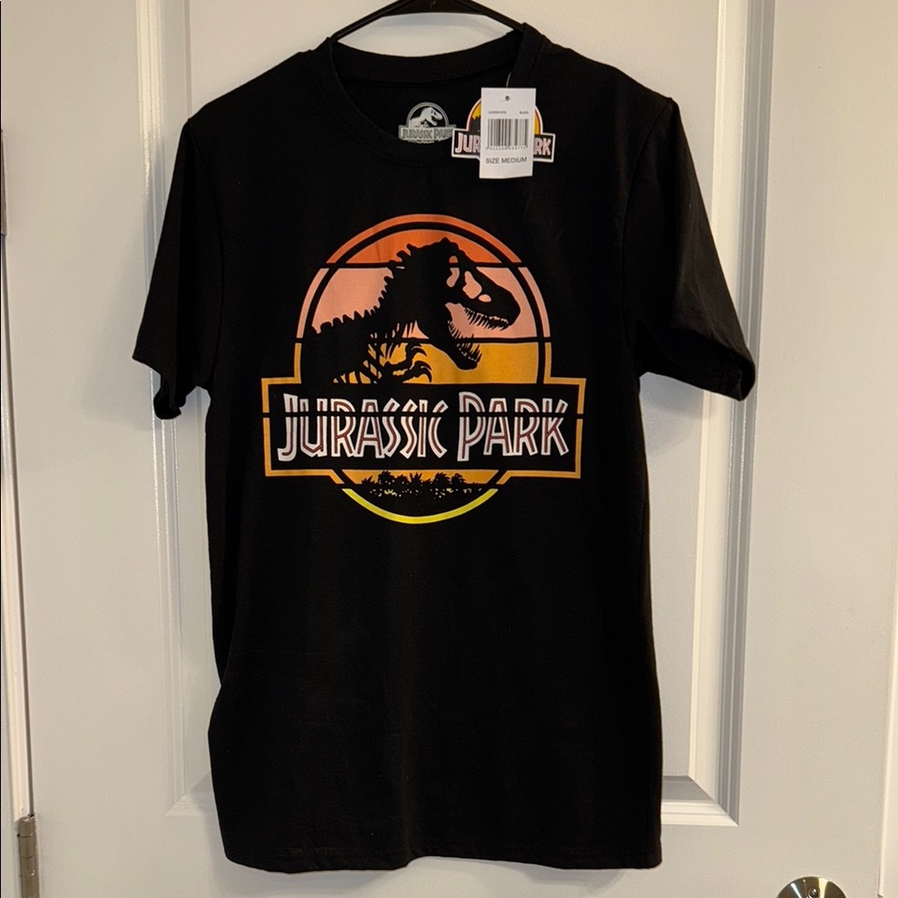 Jurassic Park Black T-Shirt